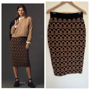 Anthropologie Maeve Sweater Skirt